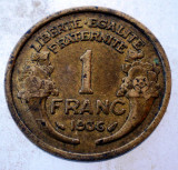 7.762 FRANTA 1 FRANC 1936, Europa, Bronz-Aluminiu