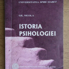 Grigore Nicola - Istoria psihologiei
