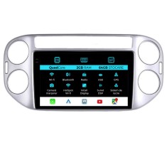 Navigatie Dedicata Volkswagen Tiguan (2006-2016), 9Inch, 2Gb Ram, 32Gb Stocare, Carplay