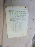 Universul Literar - nr 11, 25 aprilie 1920