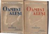 bnk ant I Simionescu - Oameni ales . Vol 1+2 . Semnatura pe volumul 1 ultima pagina