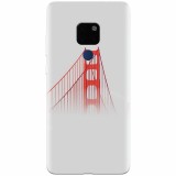 Husa silicon pentru Huawei Mate 20, Red Bridge In Clouds