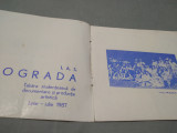 Cumpara ieftin BROSURA/PLIANT TABARA STUDENTEASCA I.A.S.OGRADA 1987 SLOBOZIA