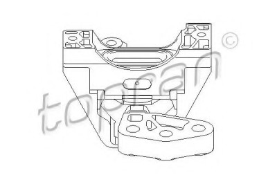 Suport motor OPEL VECTRA C GTS (2002 - 2016) TOPRAN 206 571 foto