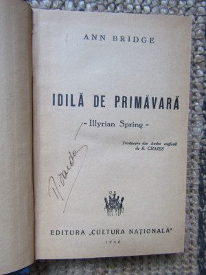 ANN BRIDGE - IDILA DE PRIMAVARA (1946) foto