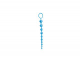 Bile Anale Super 10 Beads, Albastru, 27 cm