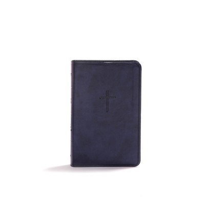KJV Compact Bible, Navy Leathertouch, Value Edition foto