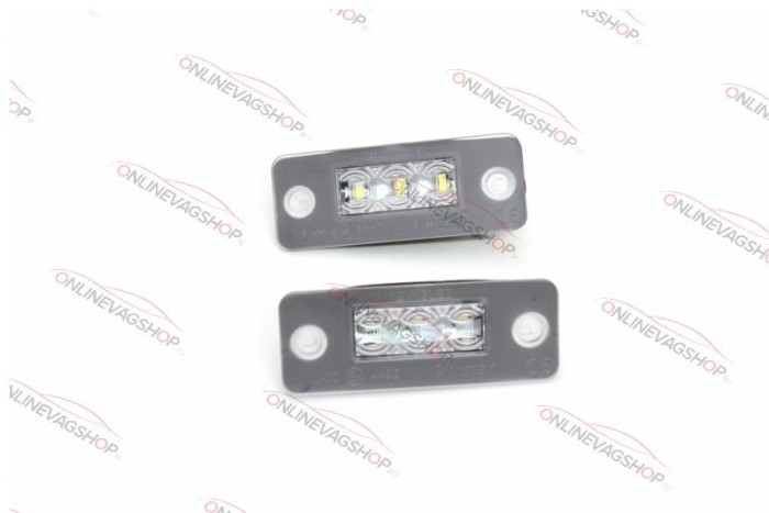 Set lampi LED numar Audi A8 D3 2002-2010