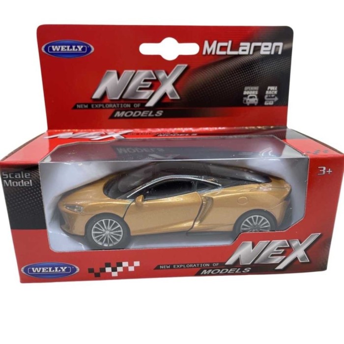 Macheta McLaren GT, auriu 1/34