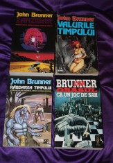 lot 2 carti John Brunner Orasul ca un joc de sah Victimele Novei sf