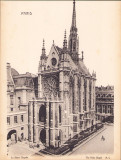 Litografie La Sainte Chapelle