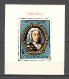 Romania.1973 300 ani nastere Principele D.Cantemir-Bl. ZR.481