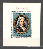 Romania.1973 300 ani nastere Principele D.Cantemir-Bl. ZR.481, Nestampilat