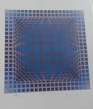 Cumpara ieftin Victor Vasarely, Serigrafie- numerotata 2/40 și semnată