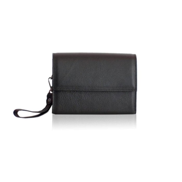 Brooklyn Crossbody Bag din piele naturală &ndash; neagră