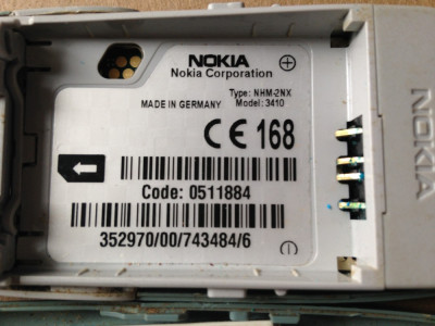 Telefon mobil NOKIA 3410 defect foto