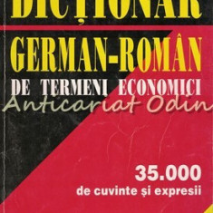 Dictionar German-Roman De Termeni Economici - Magdalena Leca