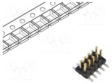 Conector şiruri pini tată 10 PIN 1,27mm gold flash SMT - SAMTEC