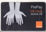Bnk card Romania - Orange - 15+2 $ - 12/06 - RO-ORA-REF-0011-0612C