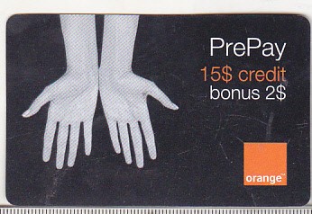 bnk card Romania - Orange - 15+2 $ - 12/06 - RO-ORA-REF-0011-0612C foto