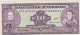 10 BOLIVAR 5 IUNIE 1995 VENEZUELA /UNC