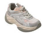 Cumpara ieftin Pantofi sport GRYXX argintii, A909, din material textil si piele naturala