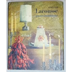 NOUVEAU LAROUSSE GASTRONOMIQUE par PROSPER MONTAGNE , MAITRE CUISINIER , EDITIONS REVUE ET CORRIGGE par ROBERT J. COURTINE , 1967, PREZINTA PETE SI H