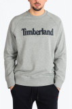 Cumpara ieftin Bluza barbati cu decolteu rotund si imprimeu cu logo gri, M, Timberland