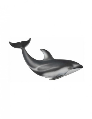 Figurina Delfin de Pacific cu lateralele albe M Collecta foto