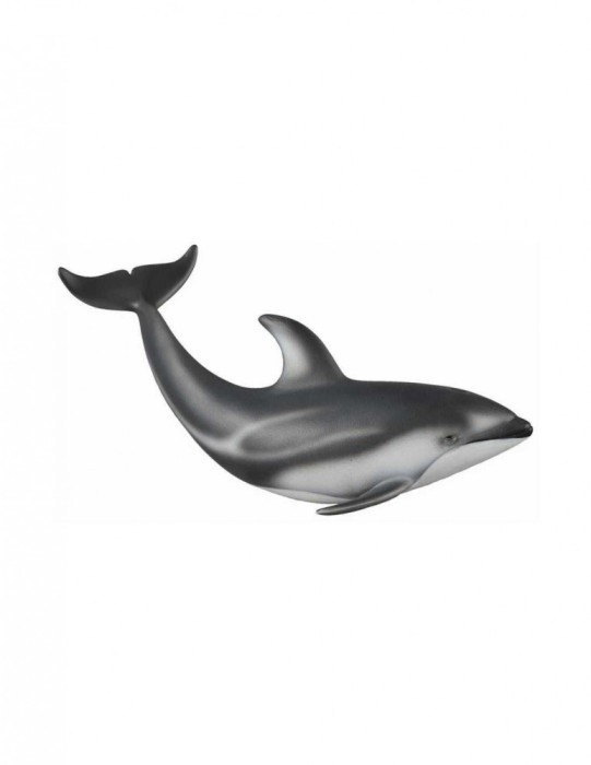 Figurina Delfin de Pacific cu lateralele albe M Collecta