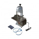 Masina electrica de taiat carne si oase 1500W, 220V, viteza taiere 15.4 m/s, lama fierastrau 1650mm