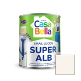 Vopsea alchidica pentru lemn / metal, Casabella, interior / exterior, super alb, 0.75 L