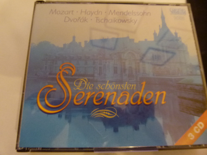 Serenaden - Mozart, Haydn, Mendelssohn, Tschaikowsky etc - 3 cd
