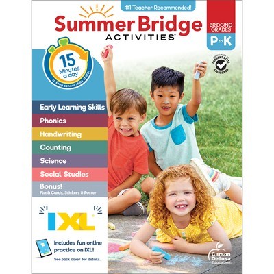 Summer Bridge Activities, Grades Pk - K foto