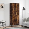 VidaXL Dulap &icirc;nalt, stejar fumuriu, 69,5x34x180, lemn compozit 3195688