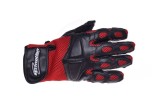 Manusi moto WM piele/textil, culoare negru/rosu, marime M Cod Produs: MX_NEW AC0124