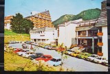 CPIB 17632 CARTE POSTALA - POIANA BRASOV. HOTEL ALPIN, CIUCAS, AUTOTURISM, Circulata, Fotografie