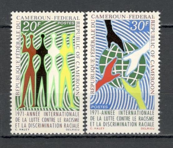 Camerun.1971 Anul international impotriva rasismului XC.477