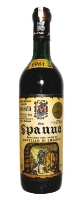 C 27 -vin ROSU SPANNA, CASTELLO DI LOZZOLO, cl 72 gr 13 recoltare 1961 foto