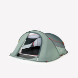 Cort Camping 2 Seconds 3 persoane Albastru, Quechua