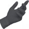 Manusi din nitril negre XL set 100buc, HILMANN