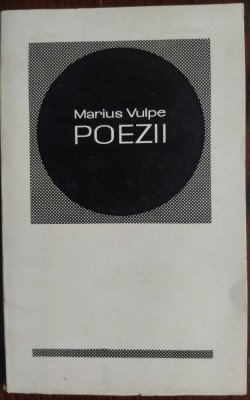 MARIUS VULPE - POEZII (volum de debut, EPL 1969) [tiraj 740 ex.] foto