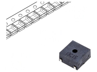 Semnalizator Electromagnetic SMD 3.2kHz foto