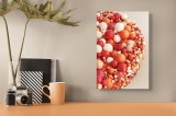 Tablou Canvas Sferele Dans&acirc;nd &icirc;n Simfonie Cromatică decorativ, 26 x 39 cm, CMCLASS