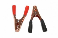Set 2 cleme crocodil Micul Fermier 500A, cu izolatie
