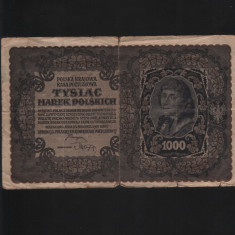 Polonia 1000 marek marci 1919 seria431109