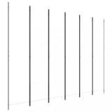 Cumpara ieftin Paravan de camera cu 6 panouri, alb, 300x220 cm, textil