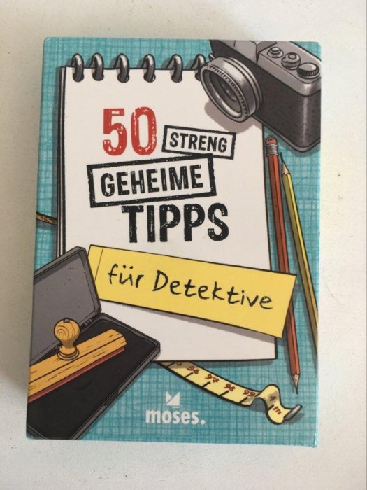 Joc limba germana 50 indicii pt detectivi / 50 Tipps fur Detektive, marca Moses