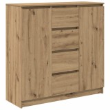 Bufeta cu sertare Stejar Artisan 100,5x35x98,5cm Lemn prelucrat