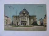 CERNAUTI/BUCOVINA-TEATRUL NATIONAL,CARTE POSTALA CIRCULATA ANII 20